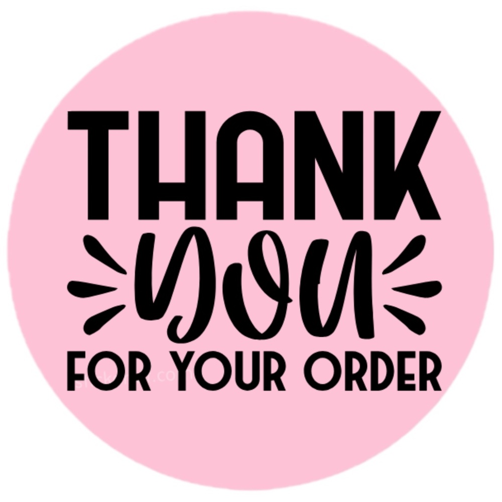 100 thank you for your order stickers | packaging supplies NWT​​​​ - Picture 7 of 11